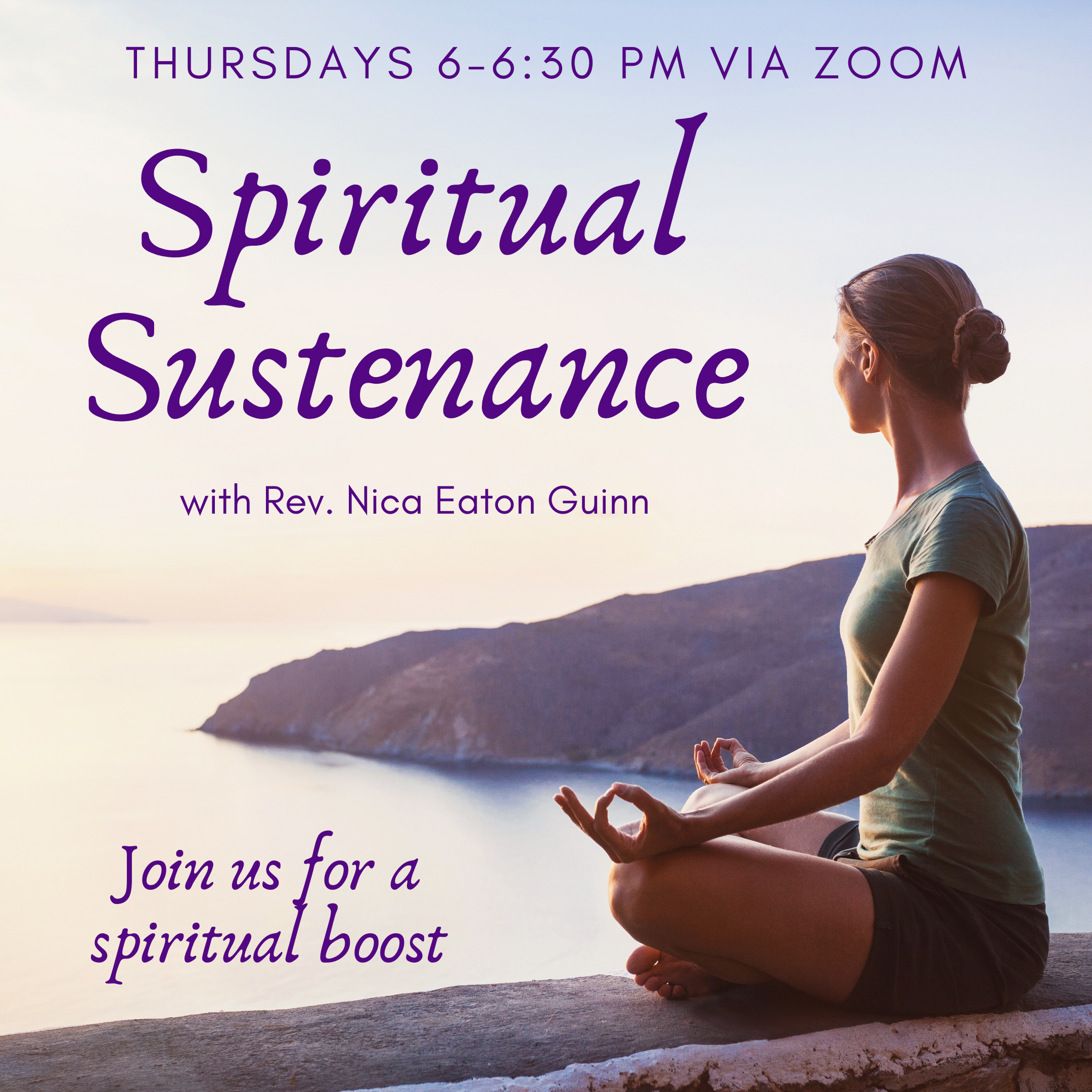 Spiritual Sustenance with Rev. Nica