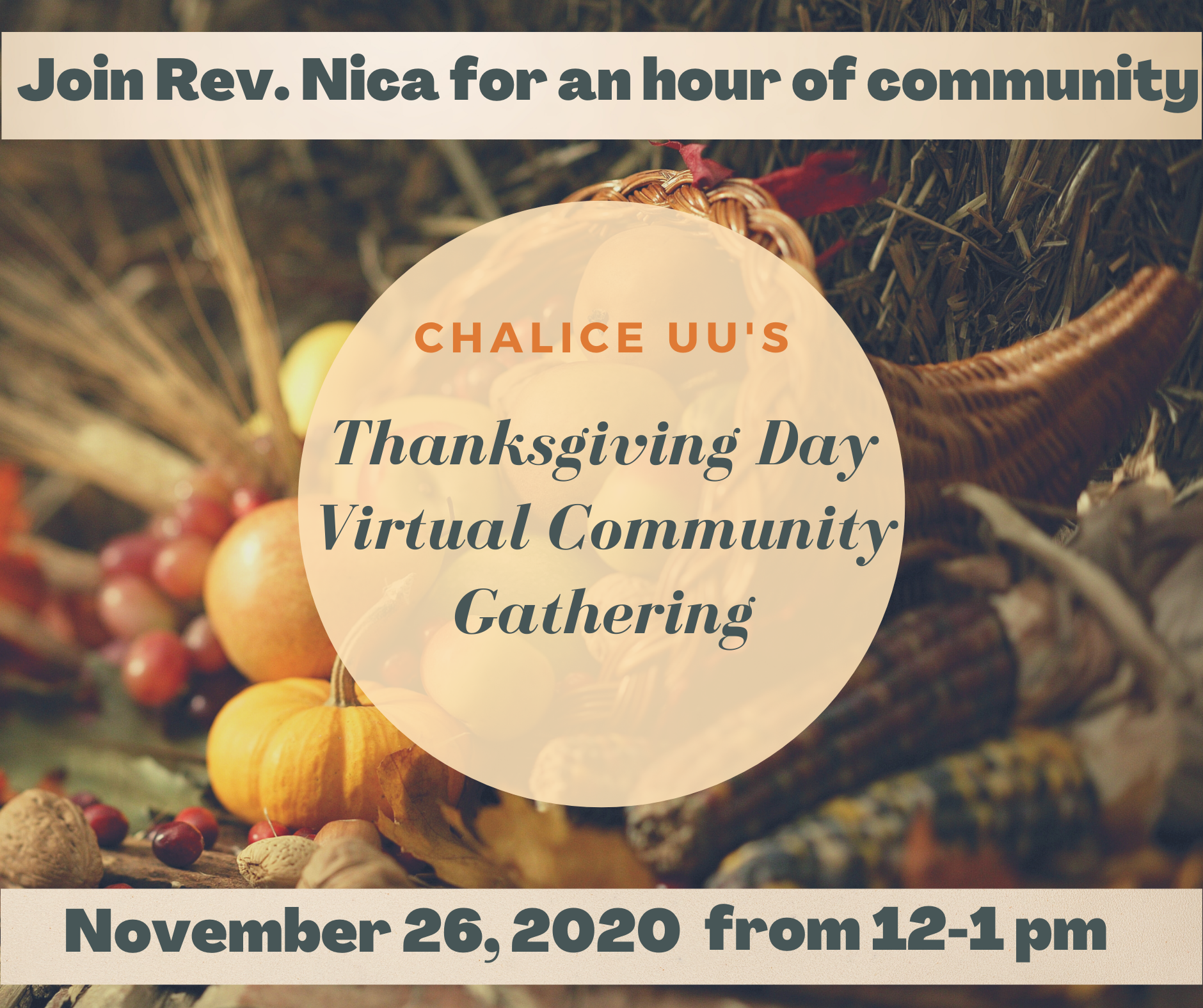 Thanksgiving Day Virtual Community Gathering