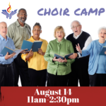 Chalice Choir Camp